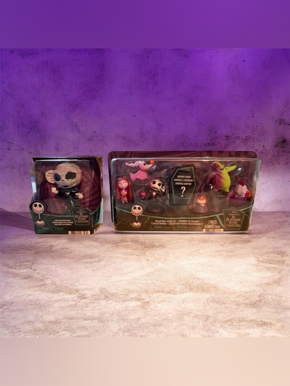 The Nightmare Before Christmas Bobble Head & Figure Set